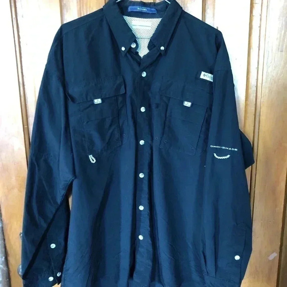 COLUMBIA Bahama Fishing  Shirt - Picture 1 of 14